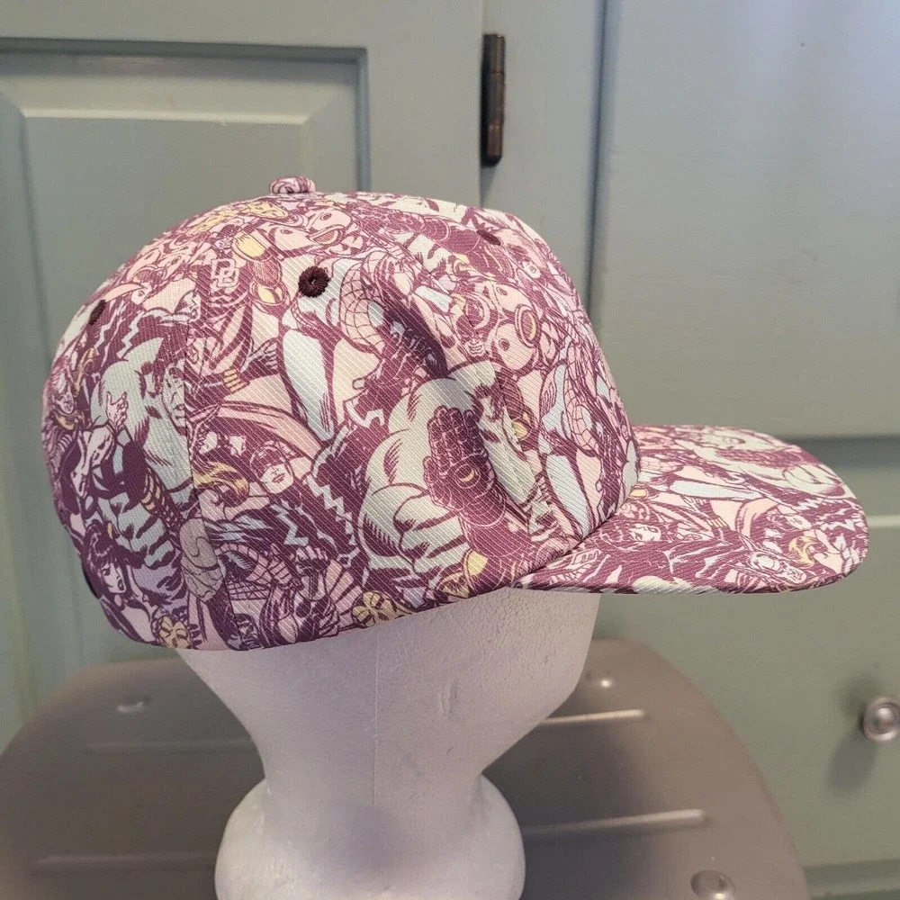 Marvel‎ Iron Man Hulk SpiderMan Thor AOP Snapback 5 Panel Hat Cap VERY RARE